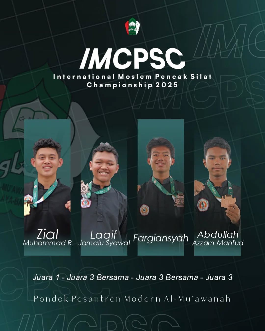 Santri Almuawanah Juara di IMCPSC 2025
